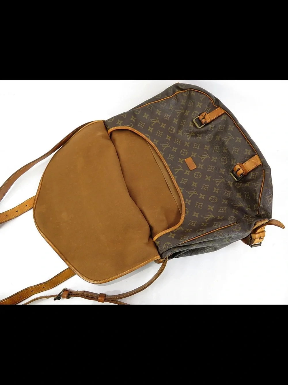 Louis Vuitton Brown Monogram Canvas Messenger Bag